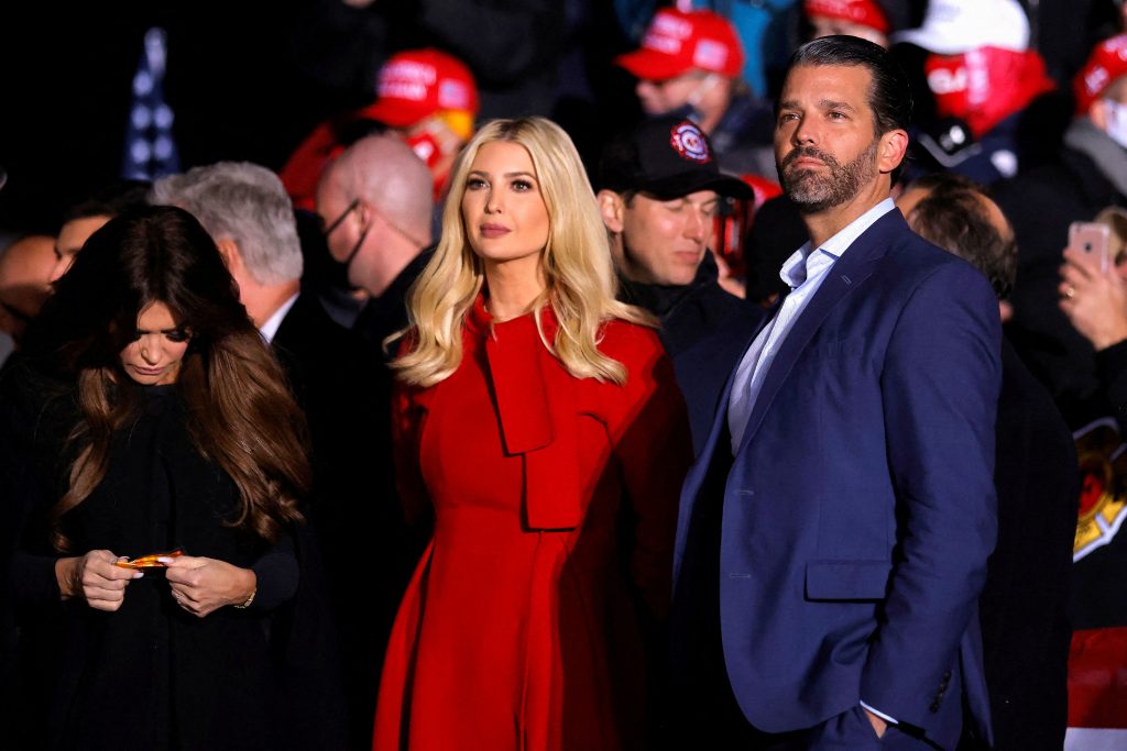 Donald Trump Jr., Ivanka Trump subpoenaed in New York probe