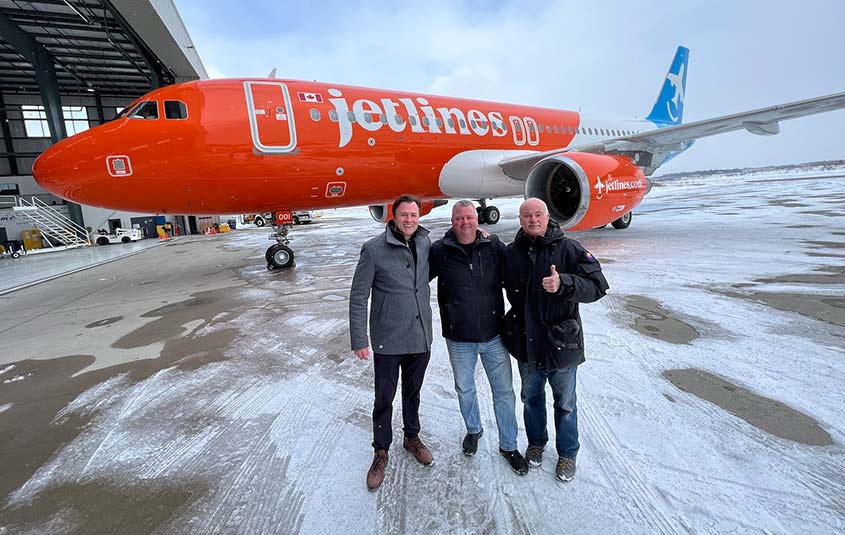 Canada Jetlines’ first Airbus A320 arrives in Canada  – Travelweek