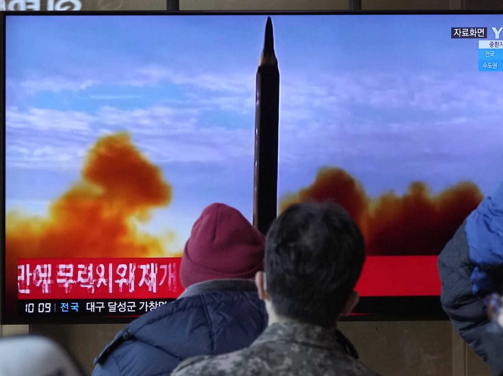 North Korea fires ballistic missile in resumption of testing