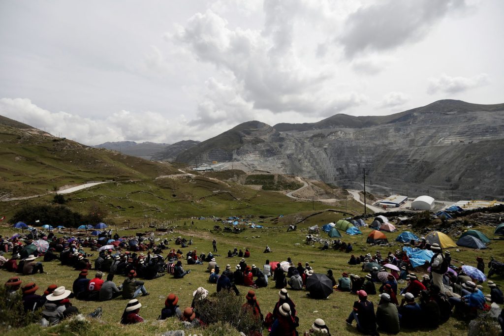 Peru police evict indigenous protesters from China-owned MMG mine