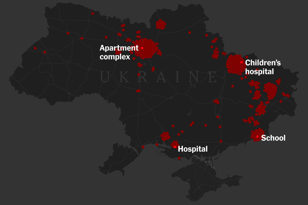 Russia’s attacks on civilian targets have obliterated everyday life in Ukraine