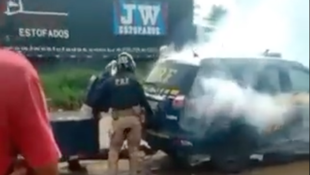 Video of Brazil cops gassing Black man draws fury after his death