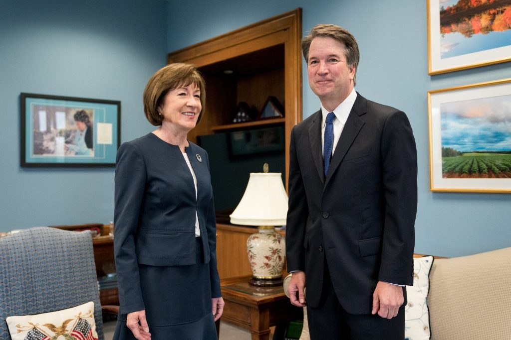 Kavanaugh gave private assurances. Collins says he ‘misled’ her.