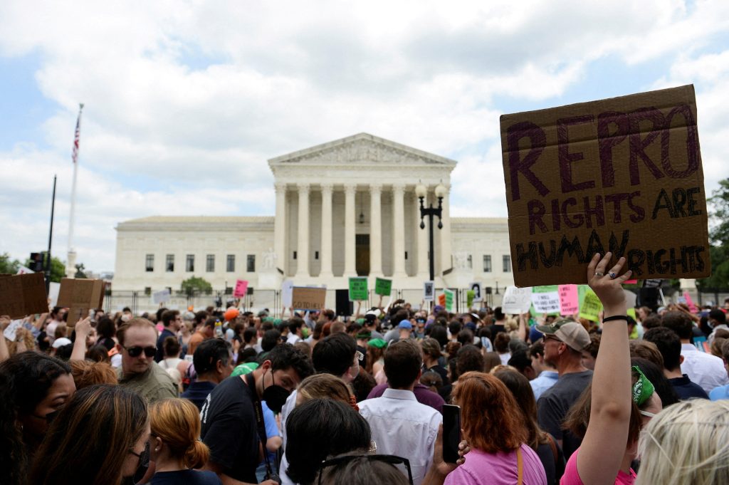 US: Abortion ruling imperils gay marriage, other freedoms, liberal justices say