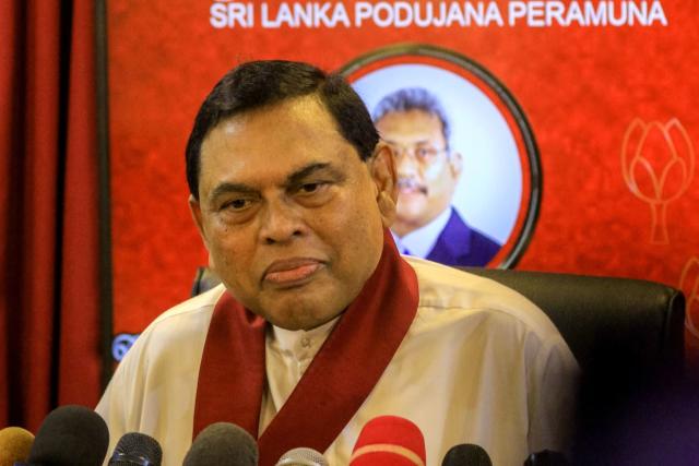 Airport staff block ex-FM Basil Rajapaksa from leaving Sri Lanka