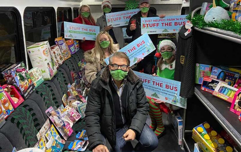 Park’N Fly ‘stuffs the bus’ in support of CTV’s Toy Mountain – Travelweek