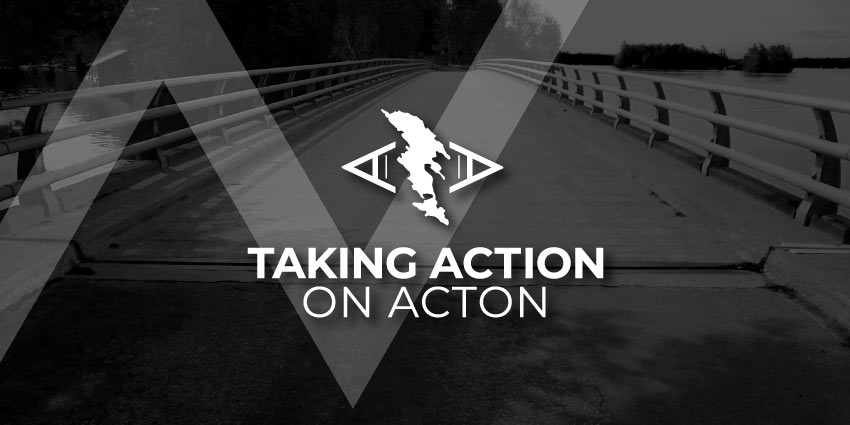 Taking Action on Acton – Acton Island Bridge: Improvements Underway