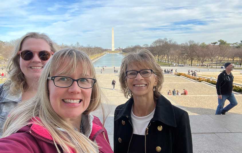 ‘Sell Your Way to the USA’ winners experience Washington, D.C. with Air Canada, Destination DC