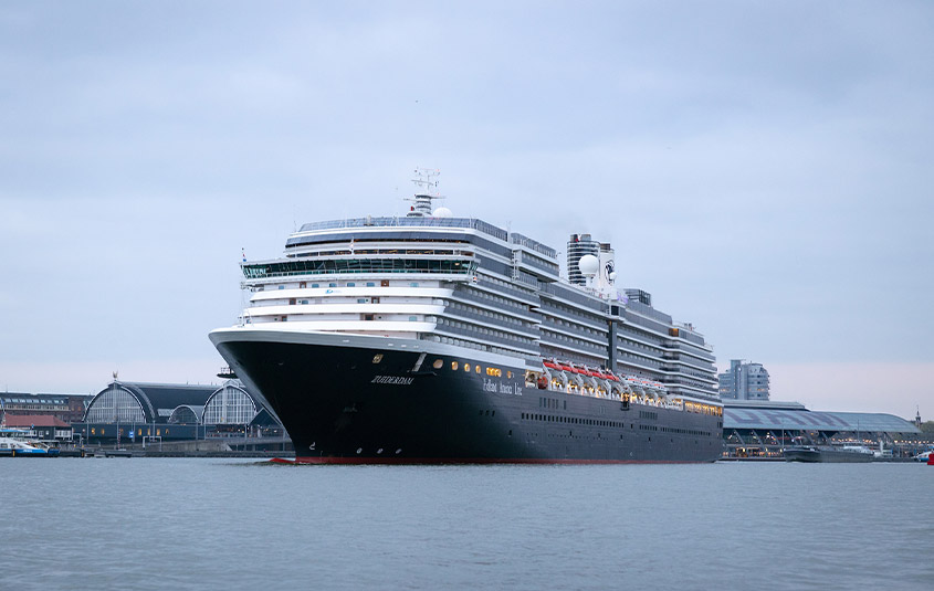 On deck with Holland America Line as it celebrates its 150th anniversary in Rotterdam